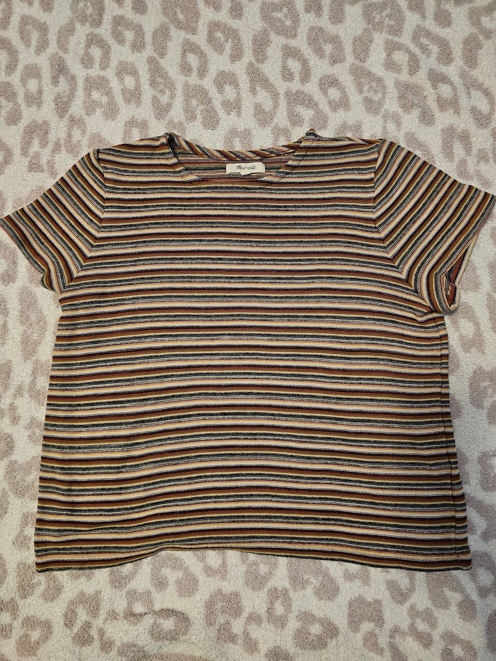 Madewell Striped Knit Top - Picture 2 of 2